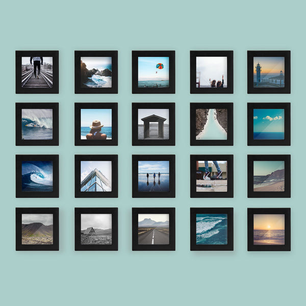 20-Pack, White, 4x4 Photo Frame – Tiny Mighty Frames