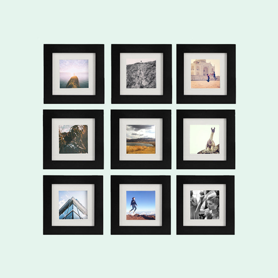 16-Pack, White, 6x6 Photo Frame (4x4 Matted) – Tiny Mighty Frames