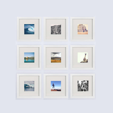 4x4 (or 8x8) Brushed Metal, Square Instagram Photo Frame – Tiny Mighty  Frames